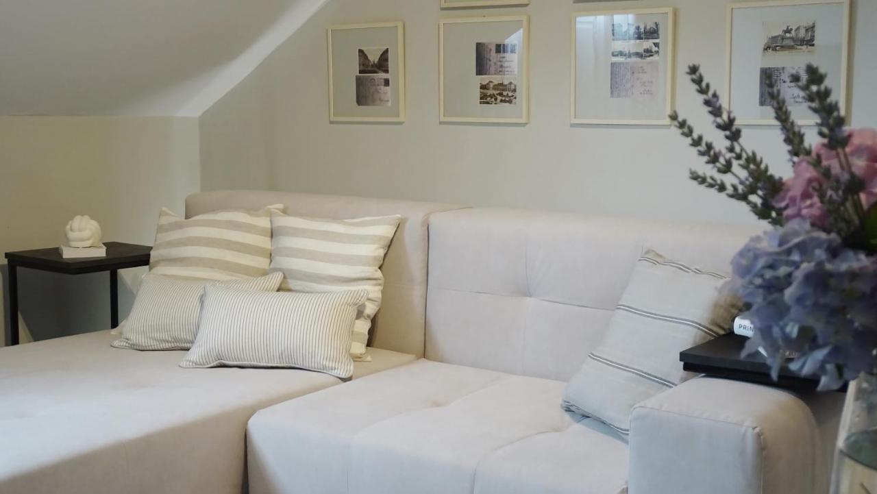 Petite Grey Apartment With Free Private Parking Загреб Екстериор снимка