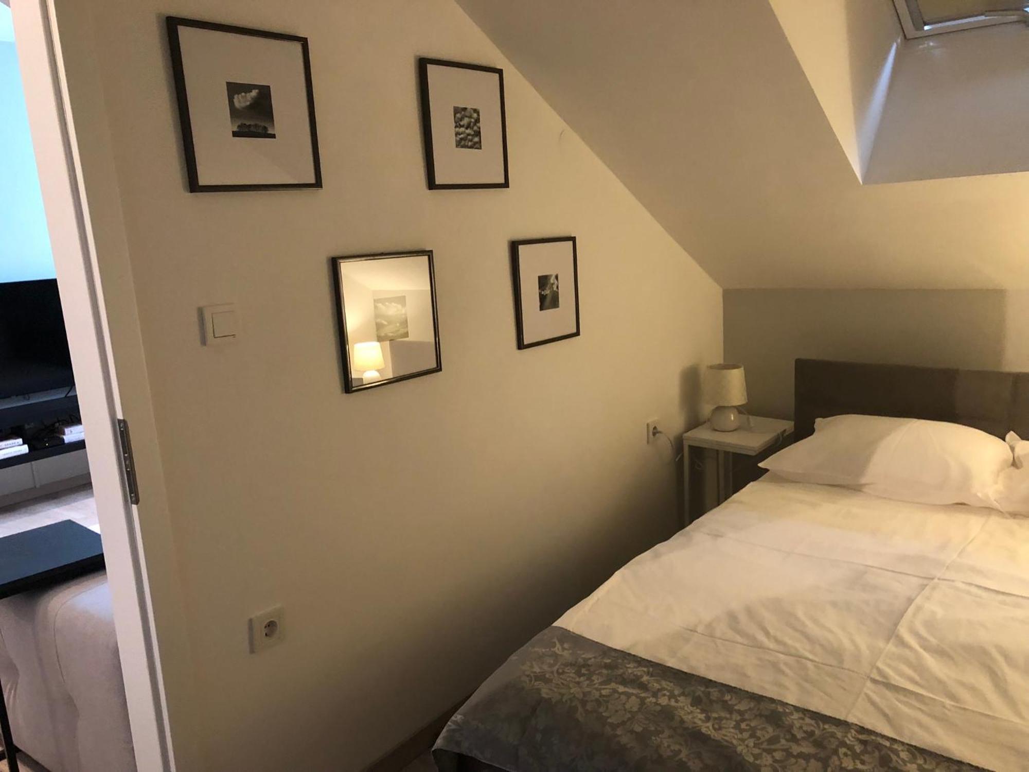 Petite Grey Apartment With Free Private Parking Загреб Екстериор снимка